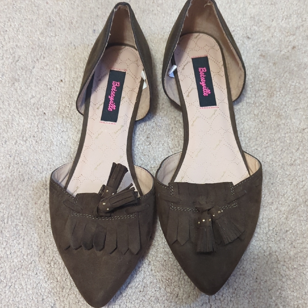 Blossom Dark Brown Tassel Loafers